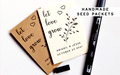 Handmade Seed Packet Envelopes