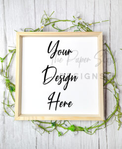 Farmhouse Sign on White Wood 12 x 12 2 sample photo 4